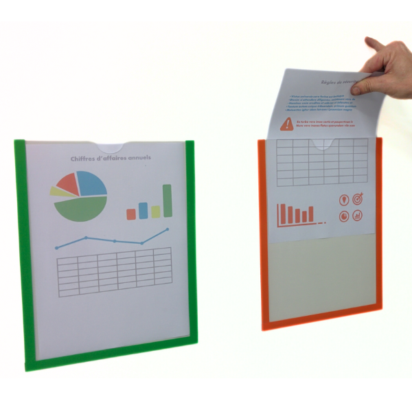 cadre affichage magnetique pour tableau