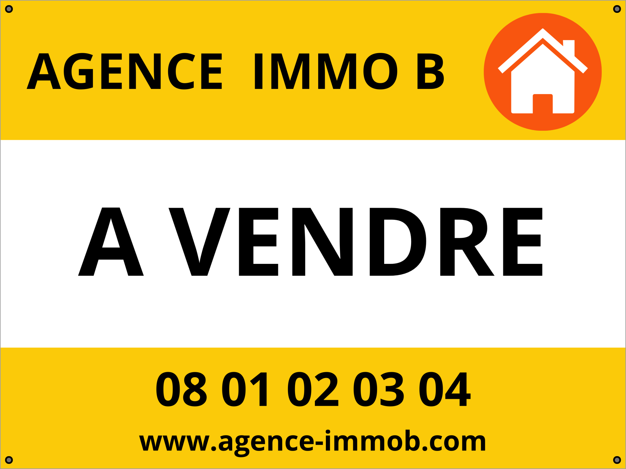 Panneau immobilier