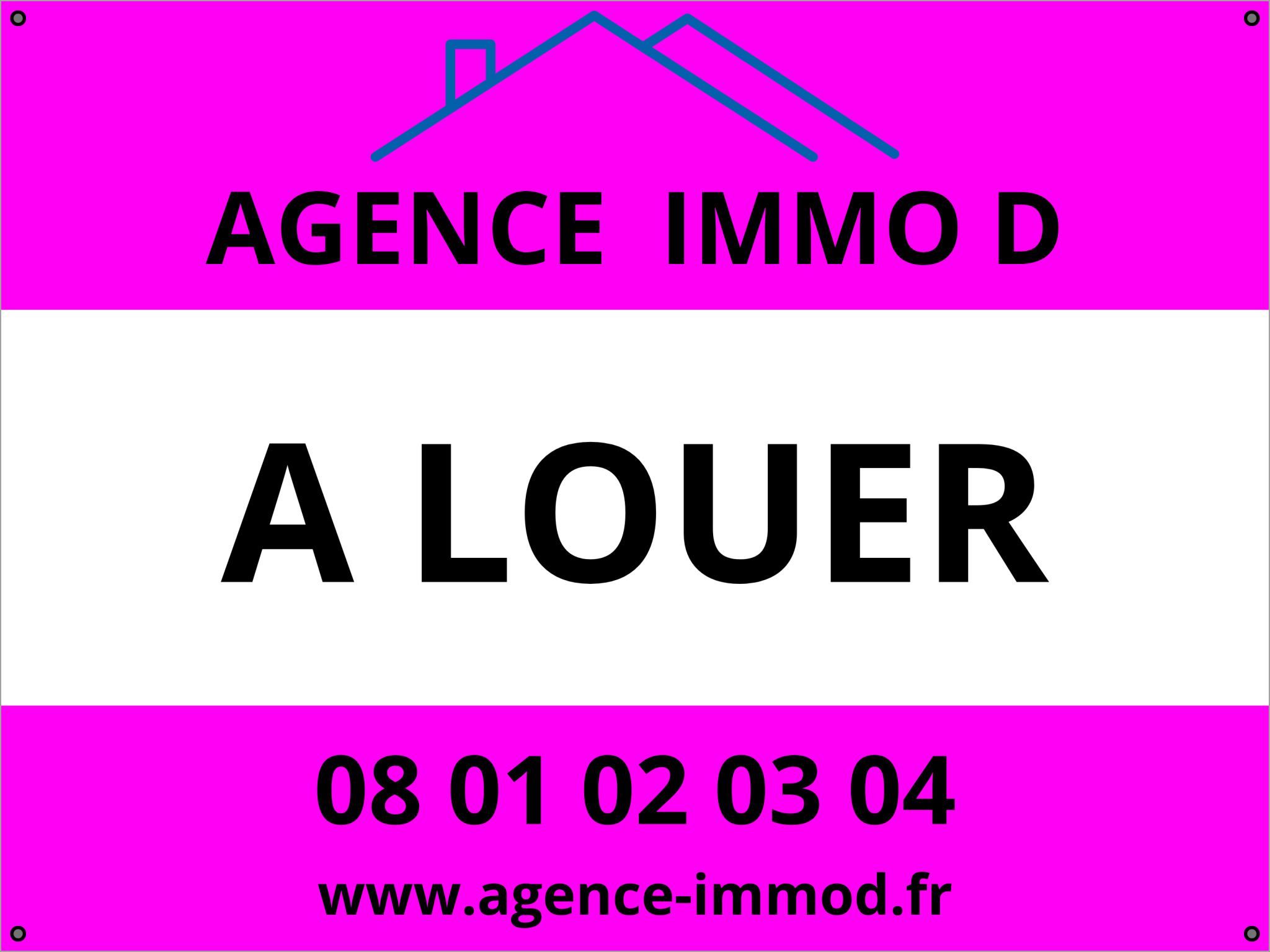 Panneau immobilier