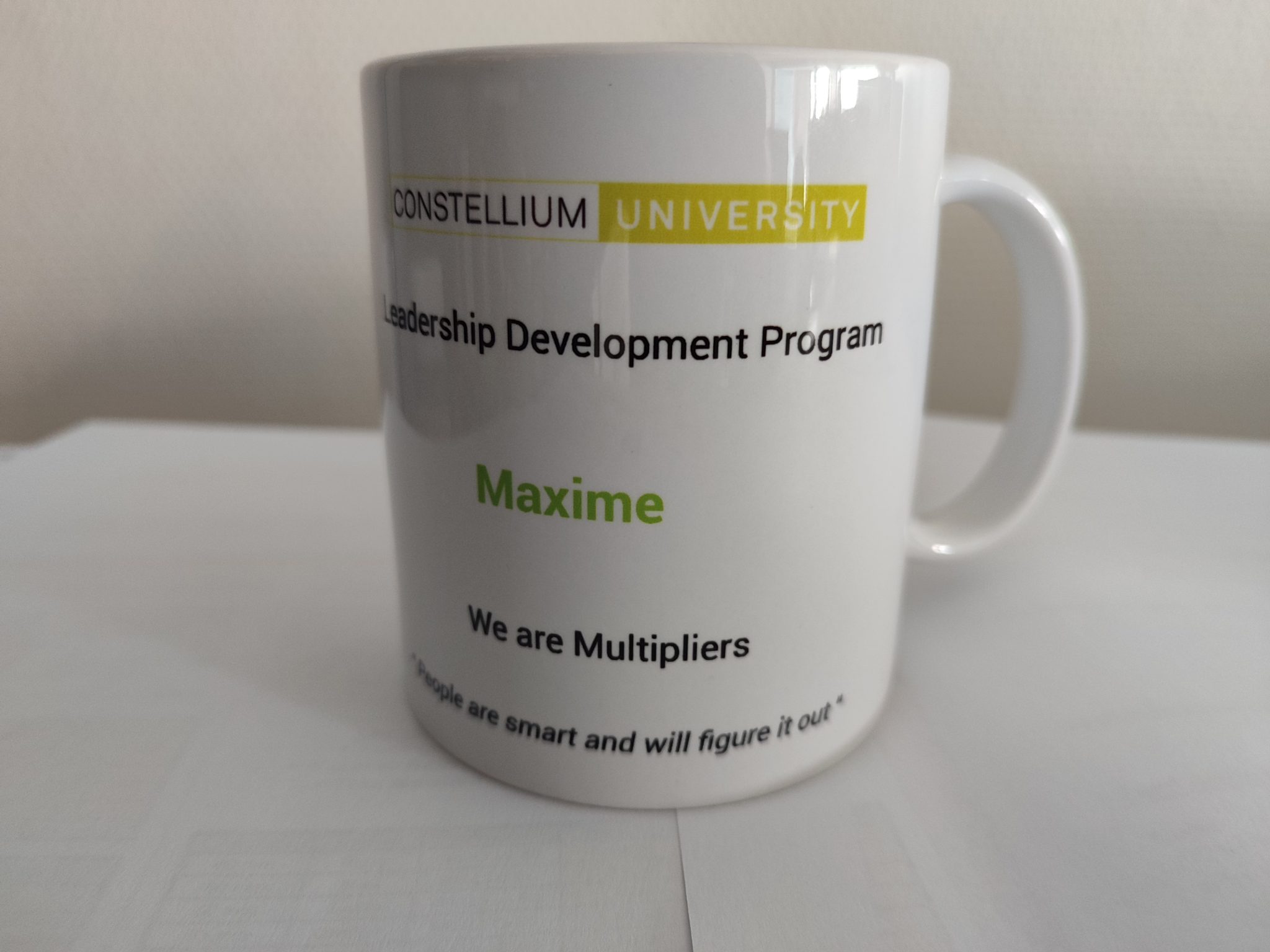 mug personnalisé avec prenom