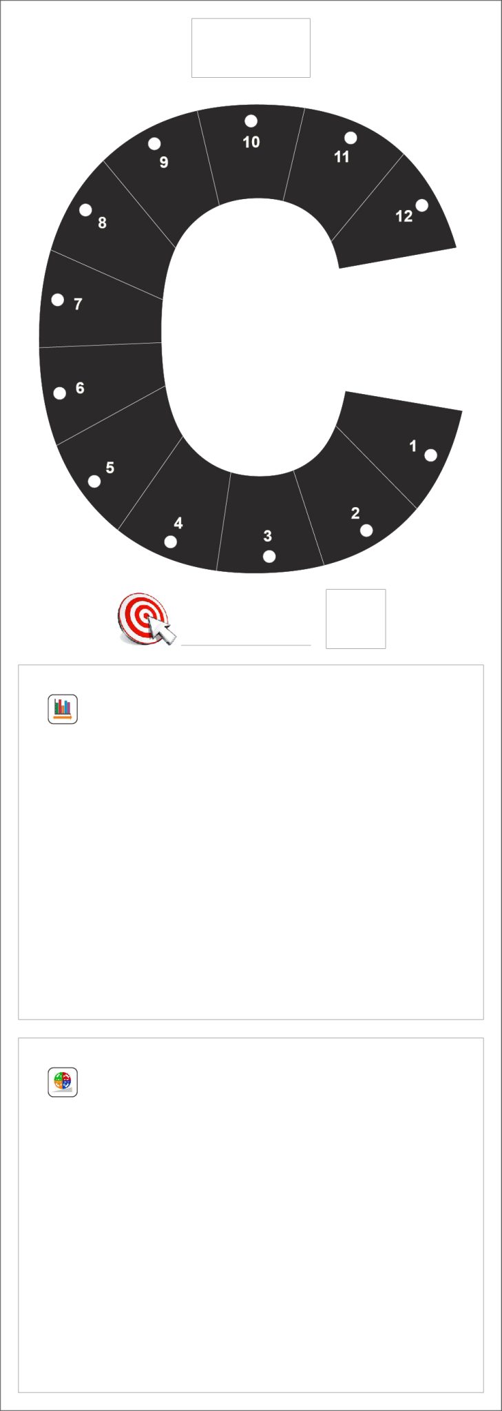 Indicateur visuel sqcdp cout 12 mois