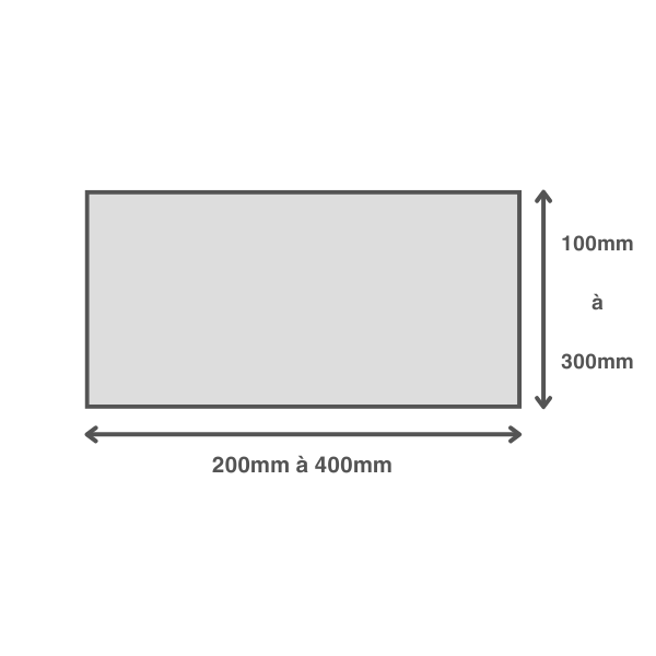 autocollant personnalise rectangle