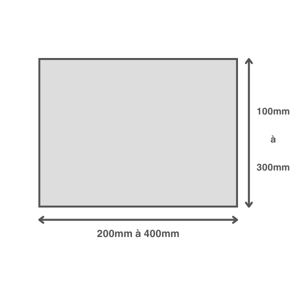 autocollant personnalise rectangle