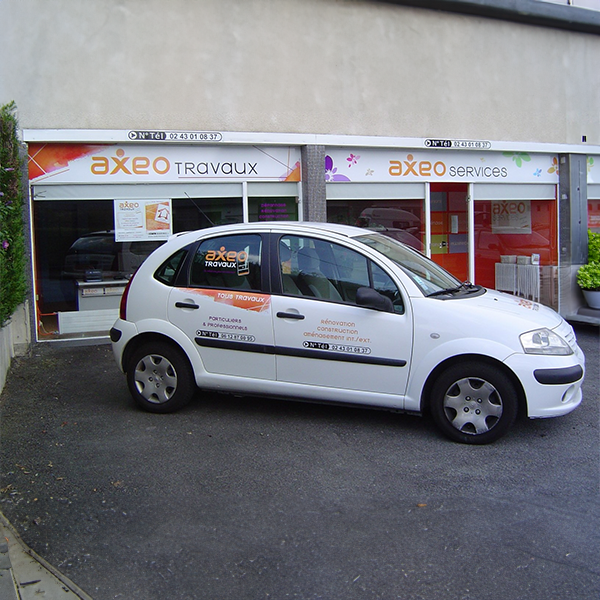 flocage publicitaire vehicule